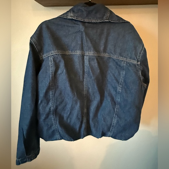 Gap Denim Oversized Cocoon Jacket NWOT Size Medium - Picture 6 of 6